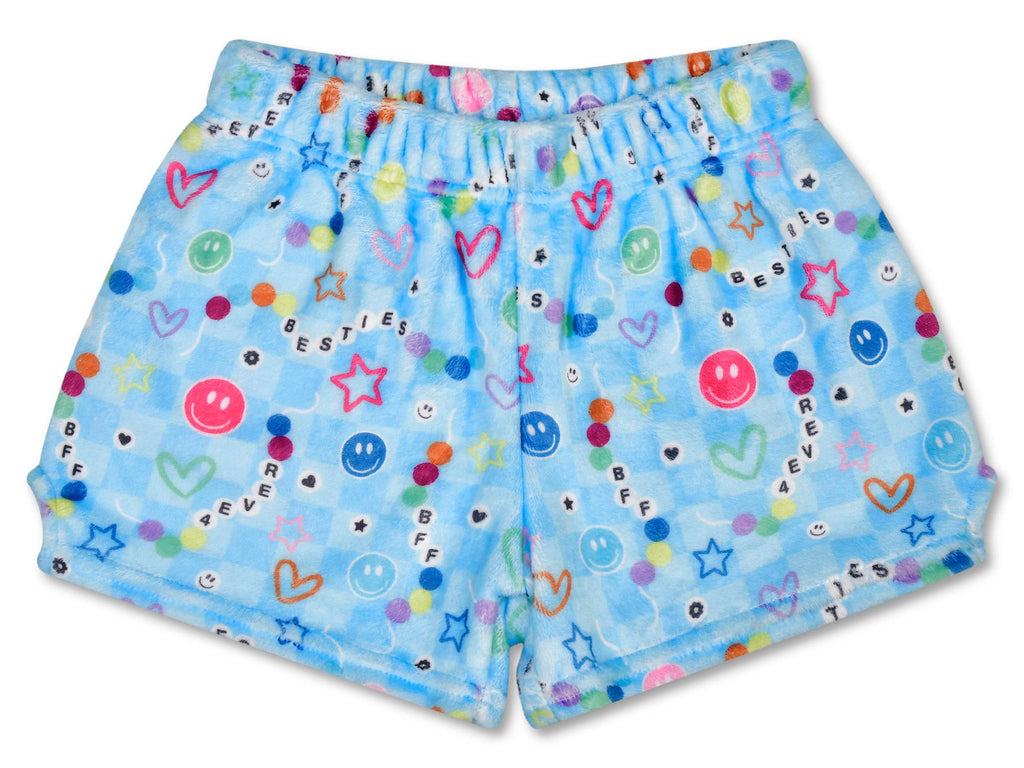 Besties Plush Shorts (X-Small -(4-6))
