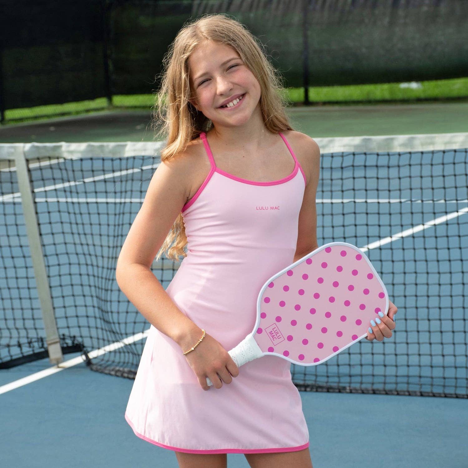 Athletic Dress - Light Pink/Aurora / Youth Large