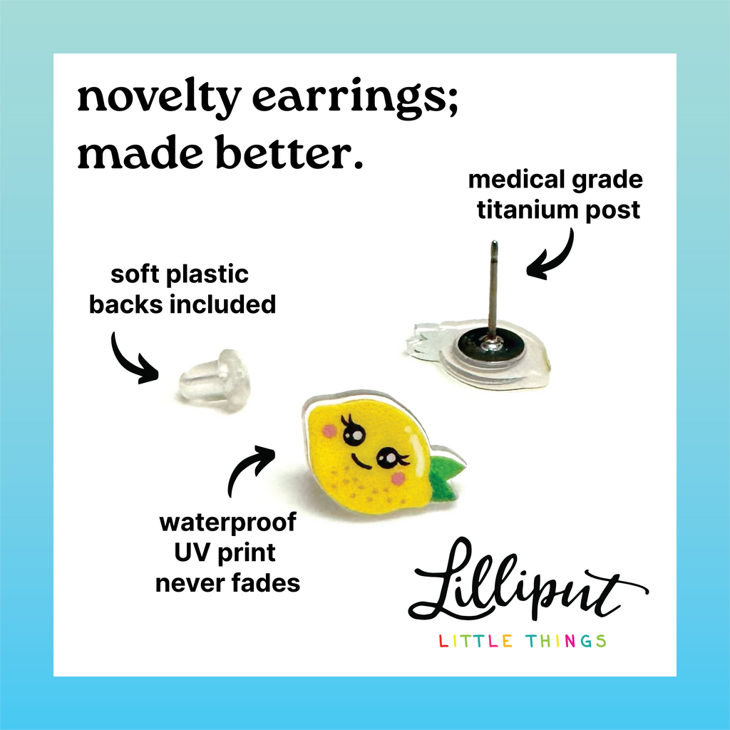 Hot Air Balloon Earrings