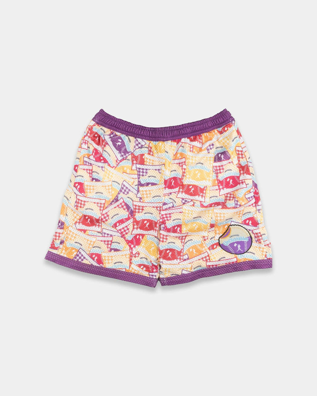 Snack Pack Heavyweight Youth Mesh Shorts - Baseballism x Uncrustables: YS