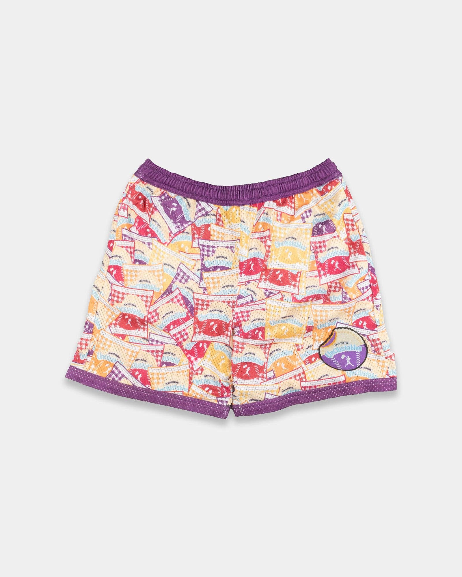 Snack Pack Heavyweight Youth Mesh Shorts - Baseballism x Uncrustables: YS
