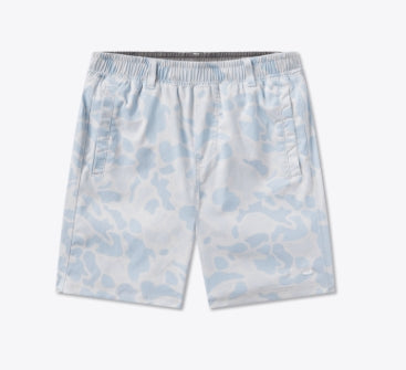 Performance Short Camo Mist Blue