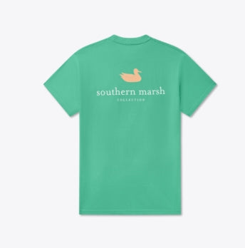 Youth Authentic Bimini Green Tee