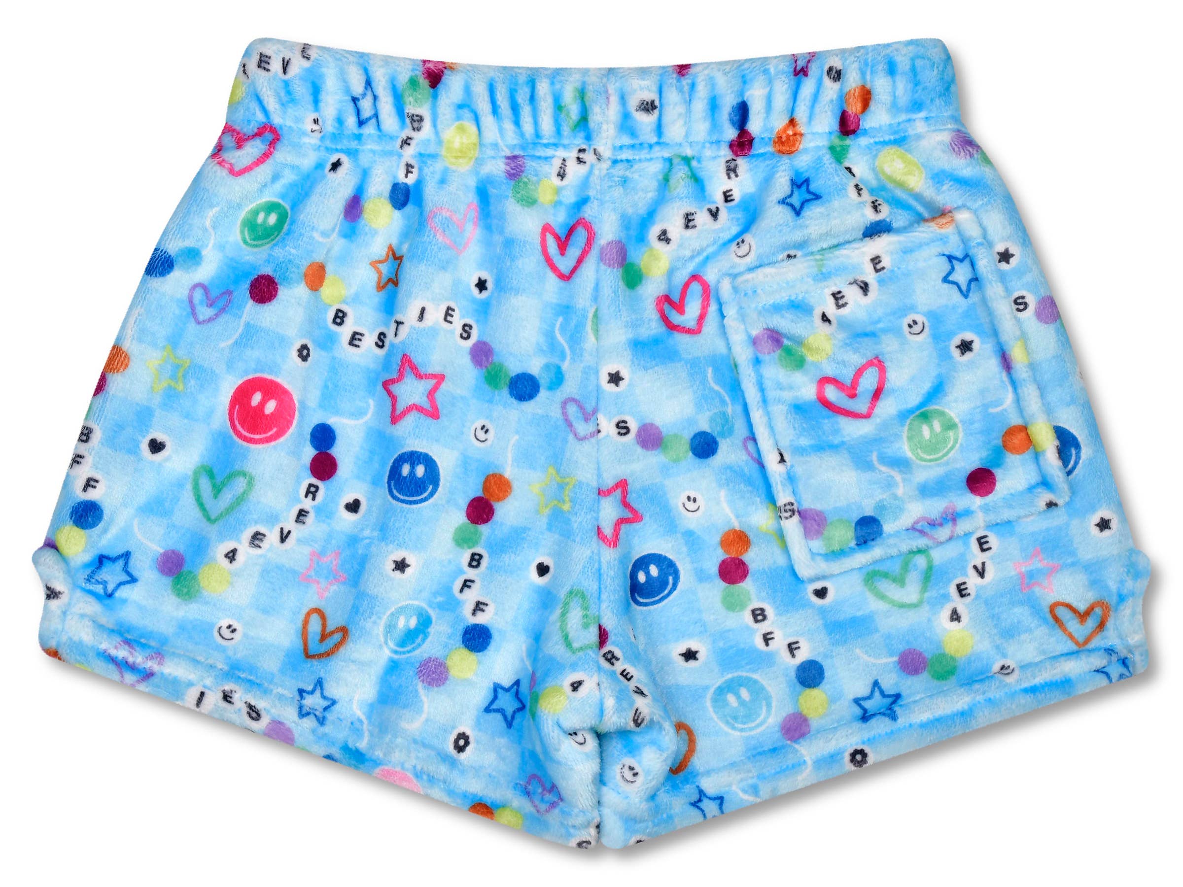 Besties Plush Shorts (Large -(14))