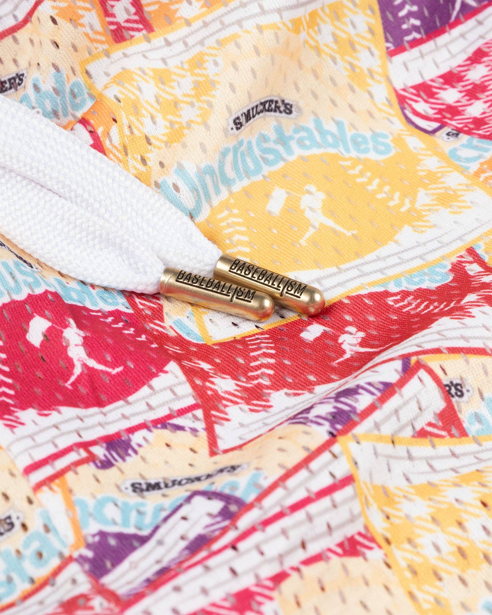 Snack Pack Heavyweight Youth Mesh Shorts - Baseballism x Uncrustables: YS