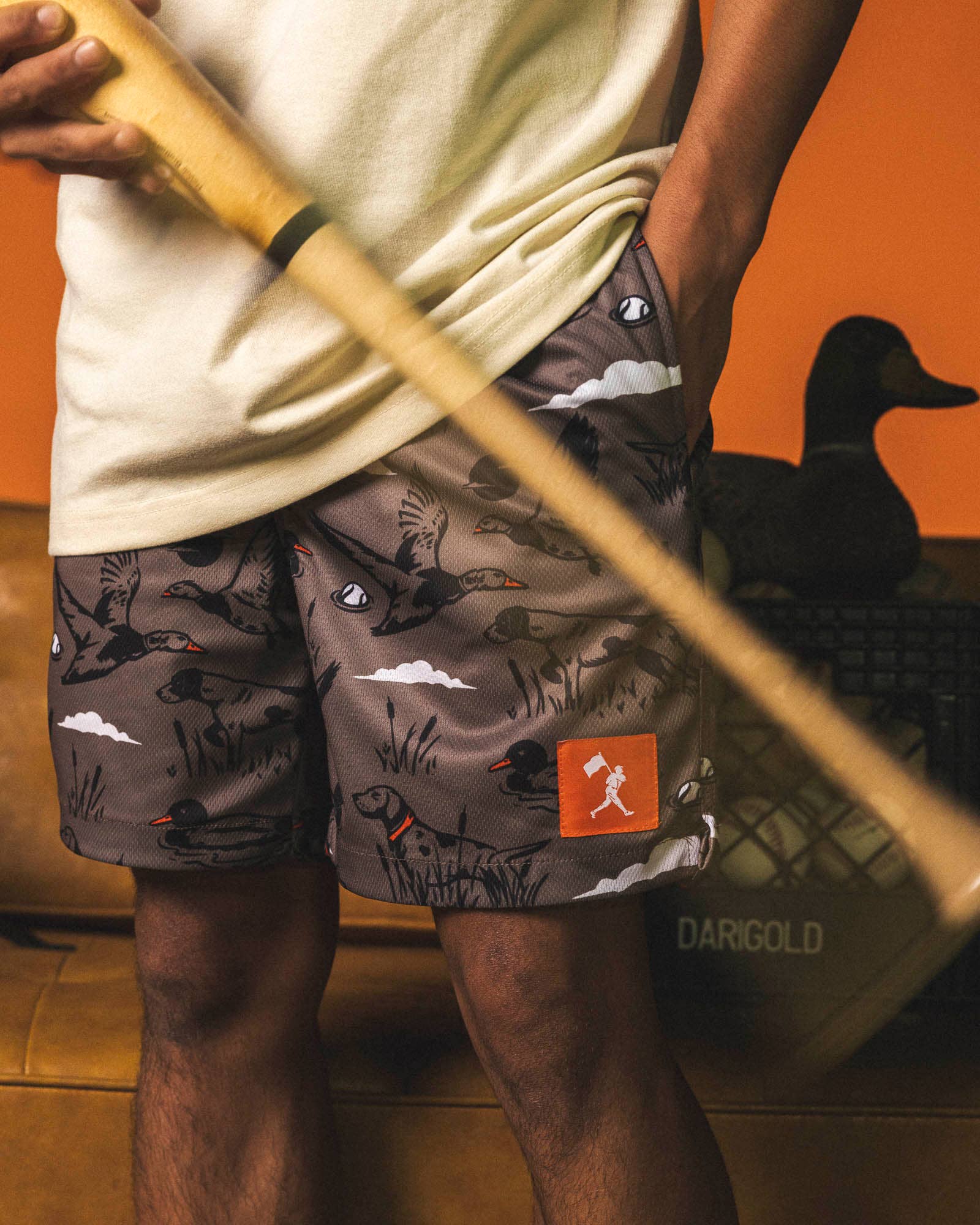 Hardball Hunter Diamond Air Mesh Shorts (Buck Skin) - Youth: Youth Small