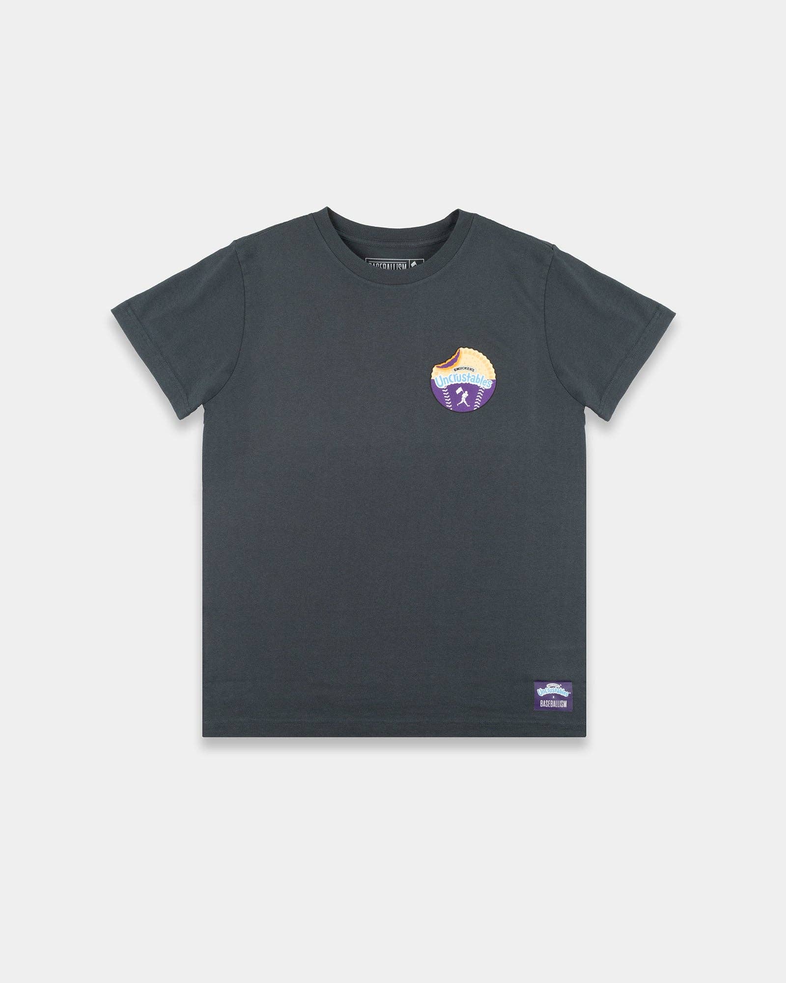 The Grape Jambino Youth T-Shirt - Baseballism x Uncrustables: YS