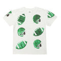 Football Sequin Tee- green